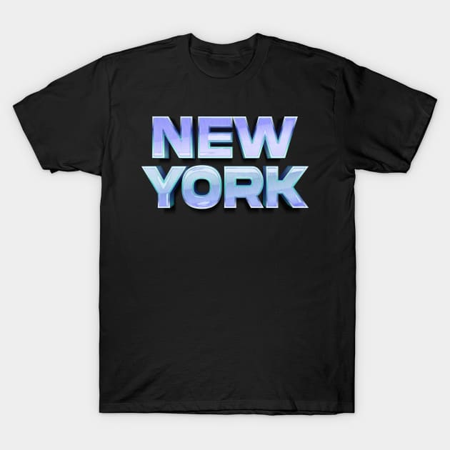 New York T-Shirt by Riczdodo